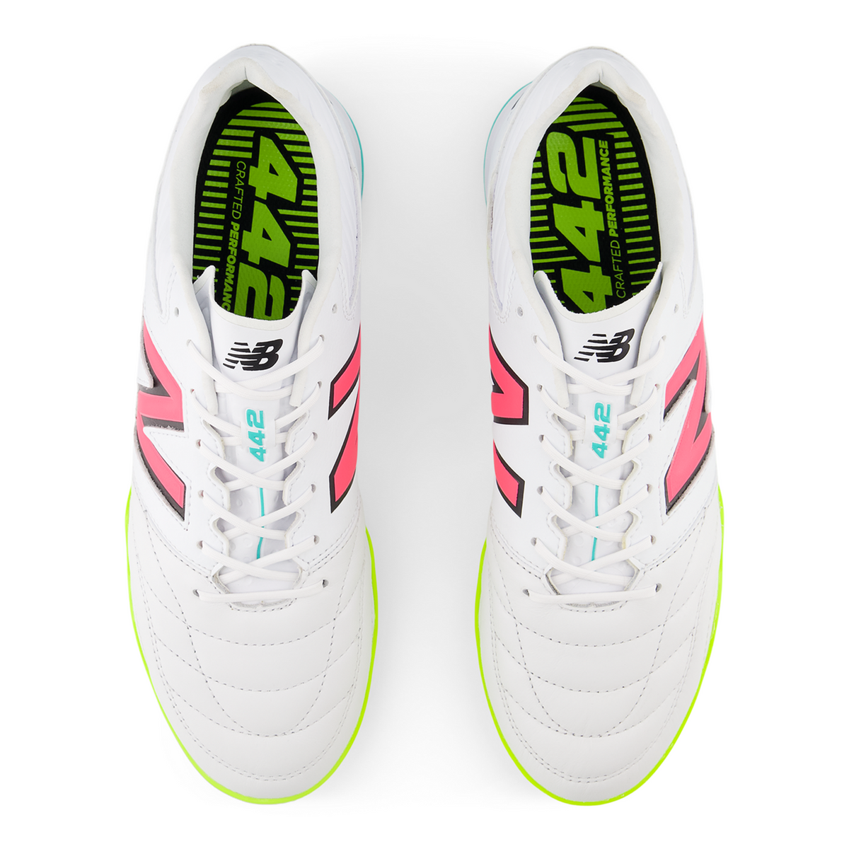 New Balance M Audazo Pro IN Colorful Indoorschuhe in WEISS