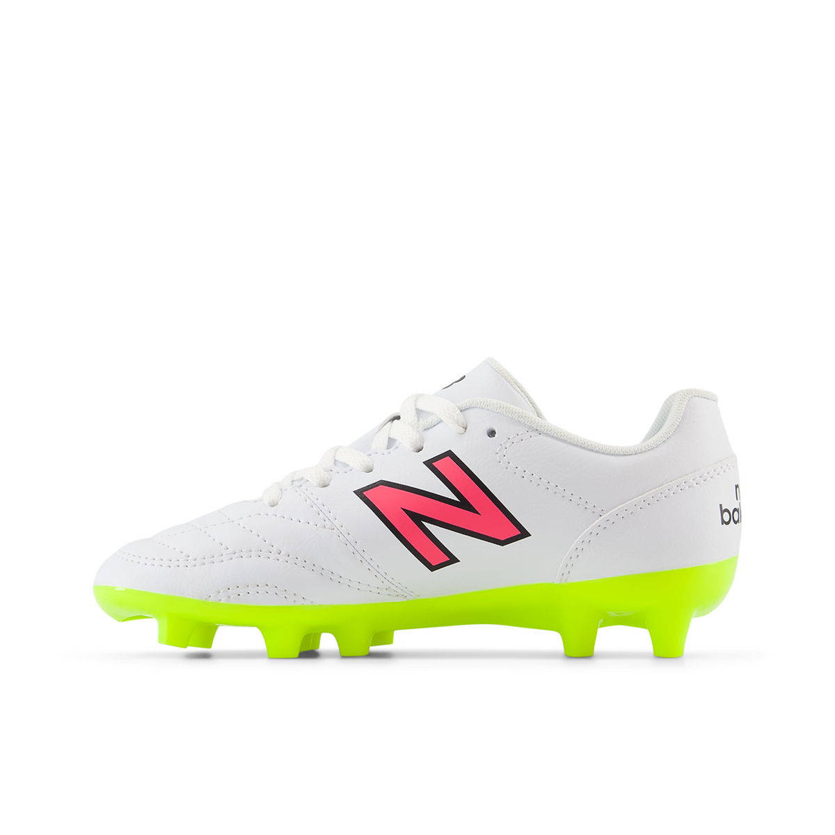 New Balance P Furon Academy FG Jnr Colorful Nockenschuhe in WEISS