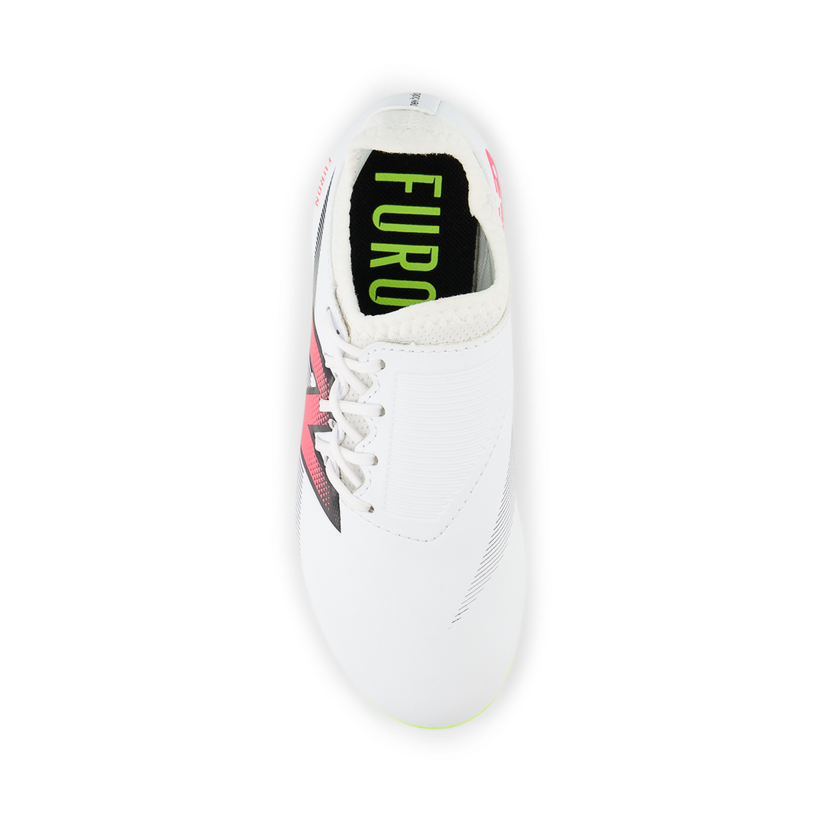 New Balance P Furon Dispatch FG Jnr Colorful Nockenschuhe in WEISS