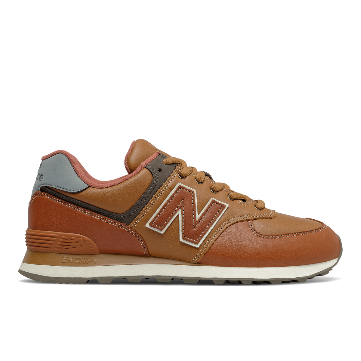 New Balance 574 Premium Pack Freizeitschuhe in BRAUN