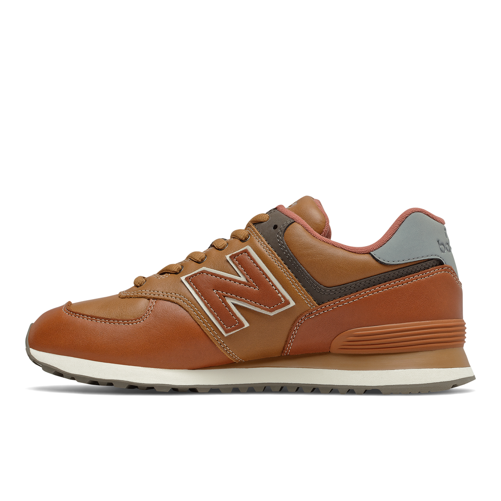 New Balance 574 Premium Pack Freizeitschuhe in BRAUN