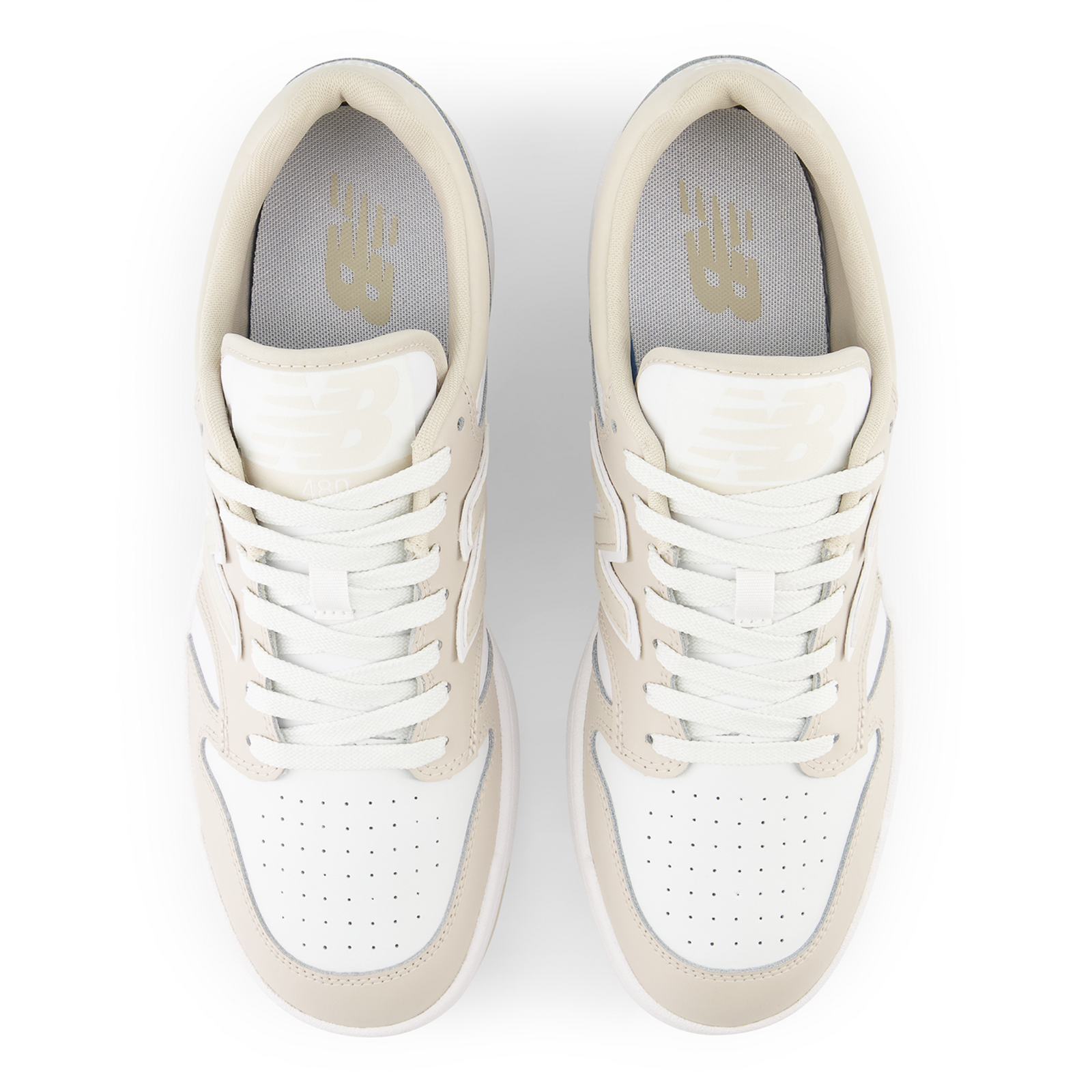 New Balance U 480 Leather Freizeitschuhe in BEIGE