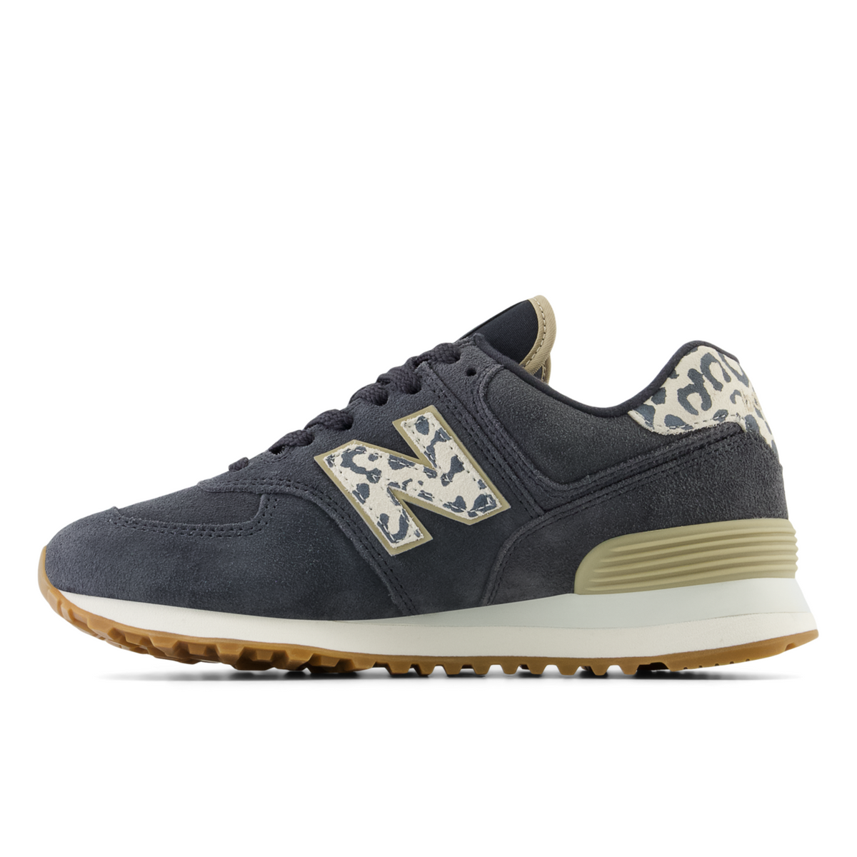 New Balance W 574 Animal Print Freizeitschuhe in GRAU