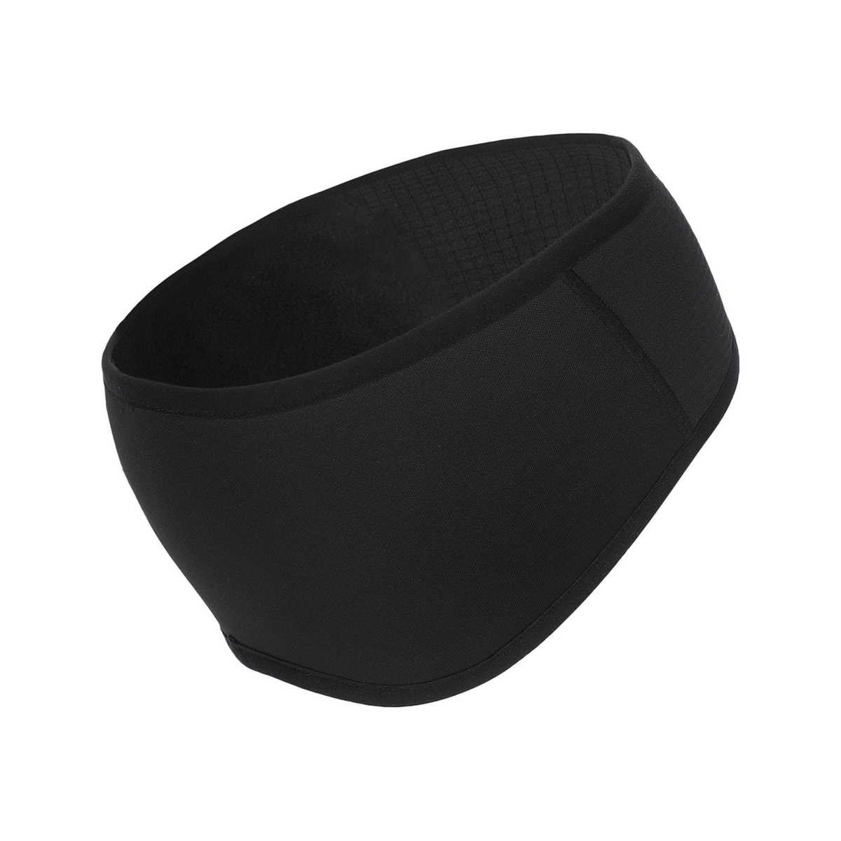 New Balance Performance Fleece Contour Headband in SCHWARZ
