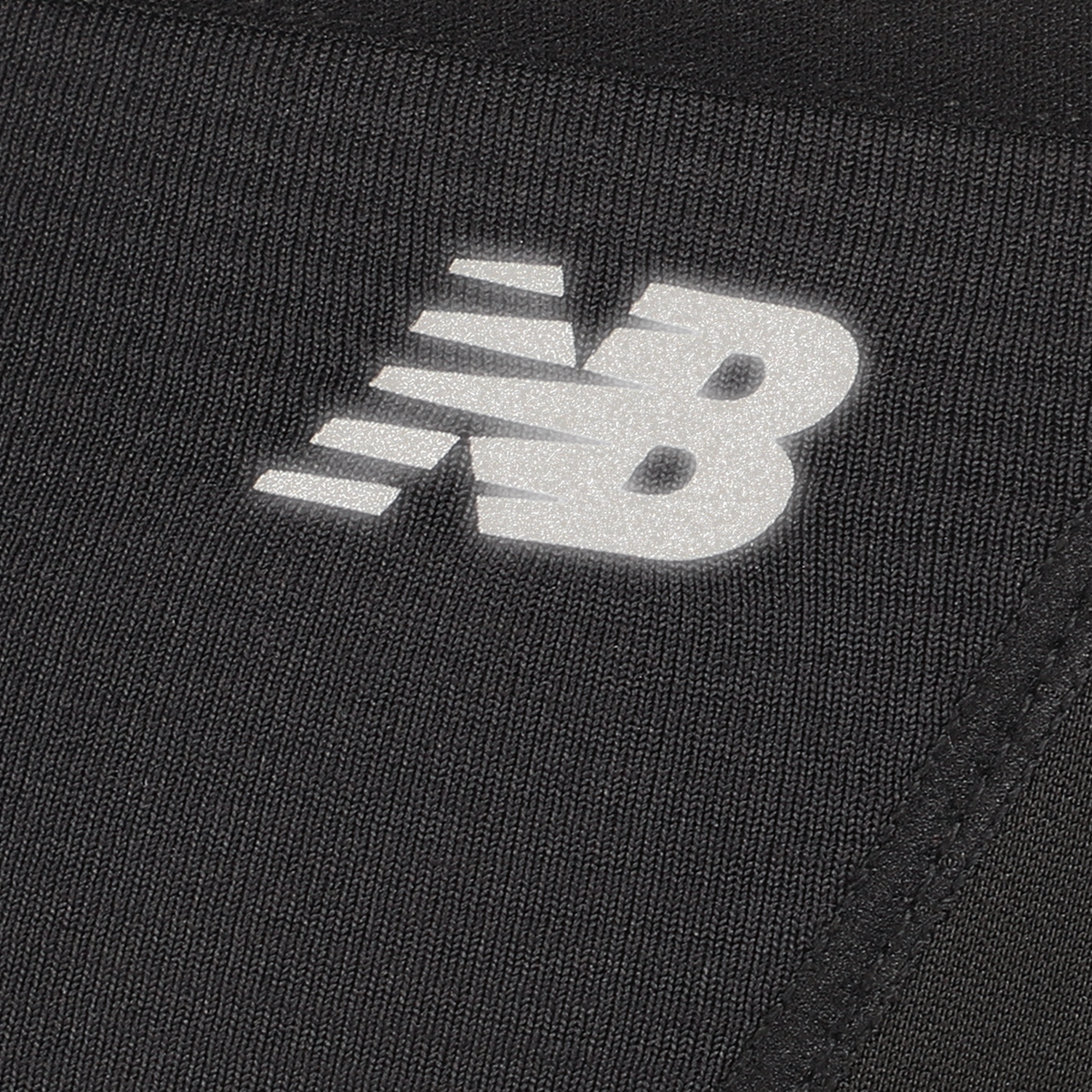 New Balance Performance Fleece Contour Headband in SCHWARZ
