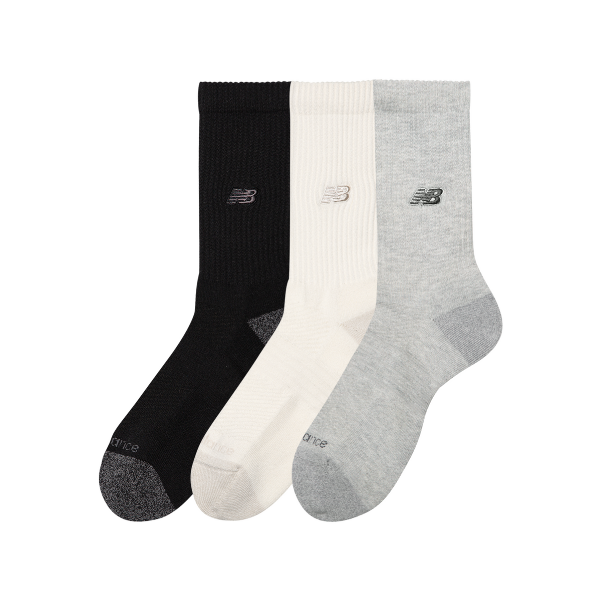 New Balance Active Premium Crew 3 Pack in MEHRFARBIG