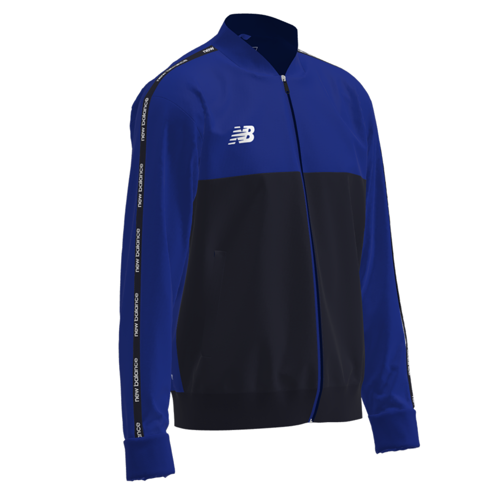 New Balance Y TW Training Jacket Knitted in BLAU
