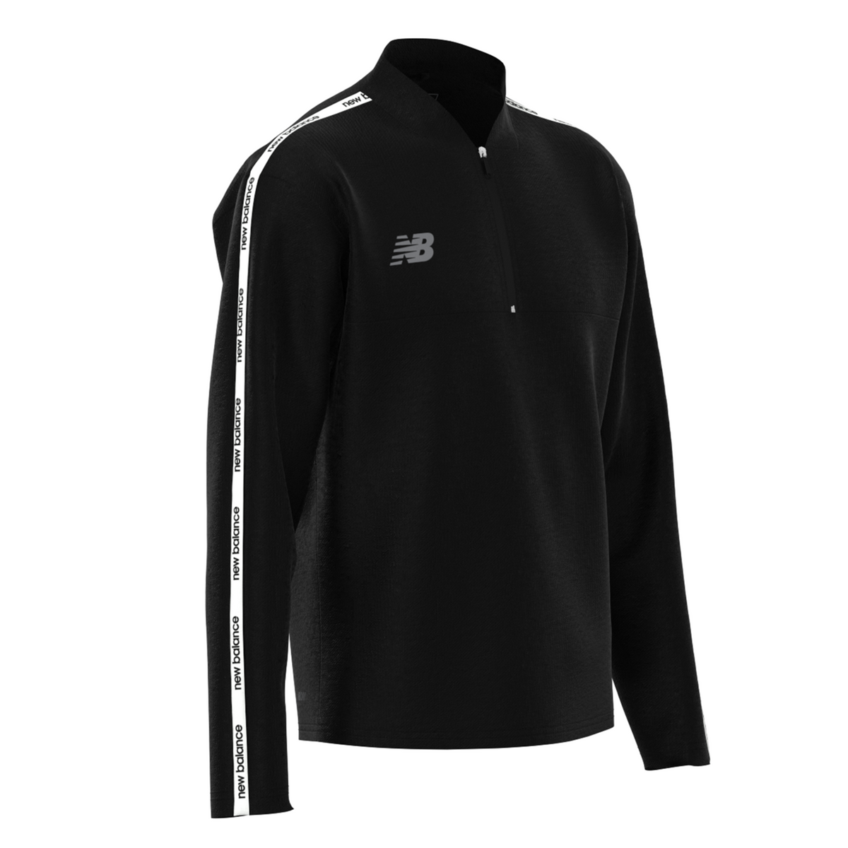 New Balance W TW Training 1/4 Knitted Midlayer in SCHWARZ