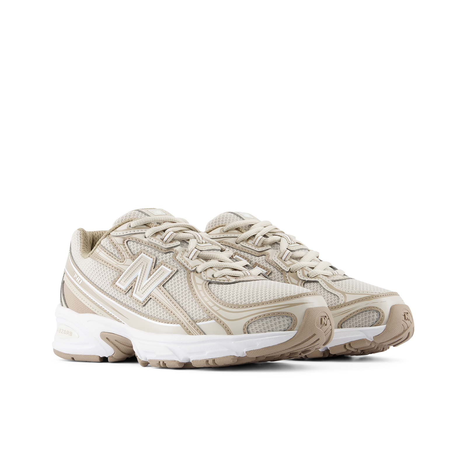 New Balance G740543 - 740 Lace in BEIGE