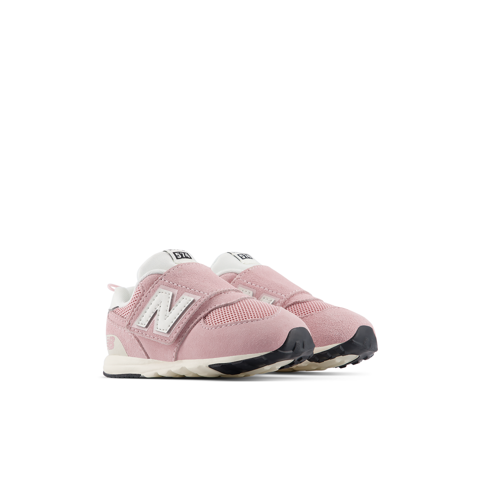 New Balance I5743J5 - 574 Newb Hook & Loop in PINK