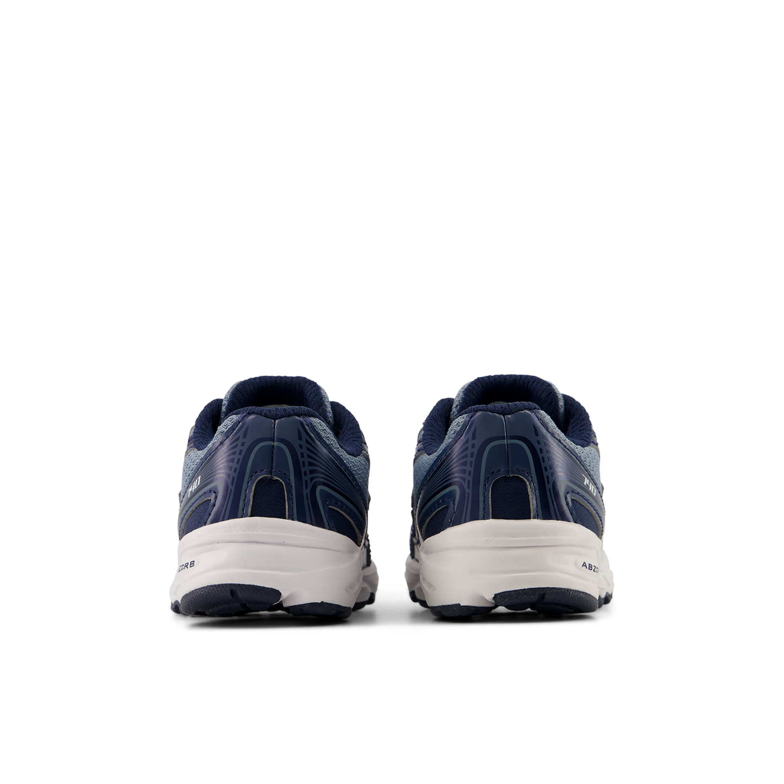 New Balance 740 Bungee Lace in BLAU