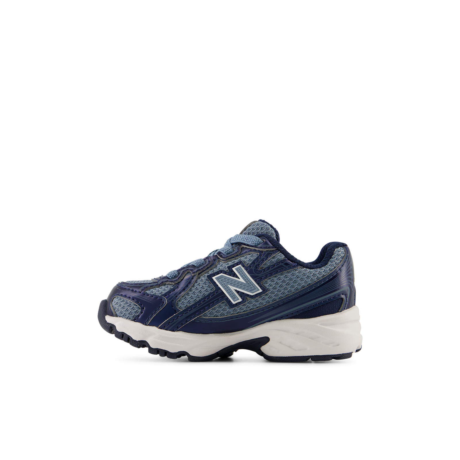 New Balance 740 Bungee Lace in BLAU