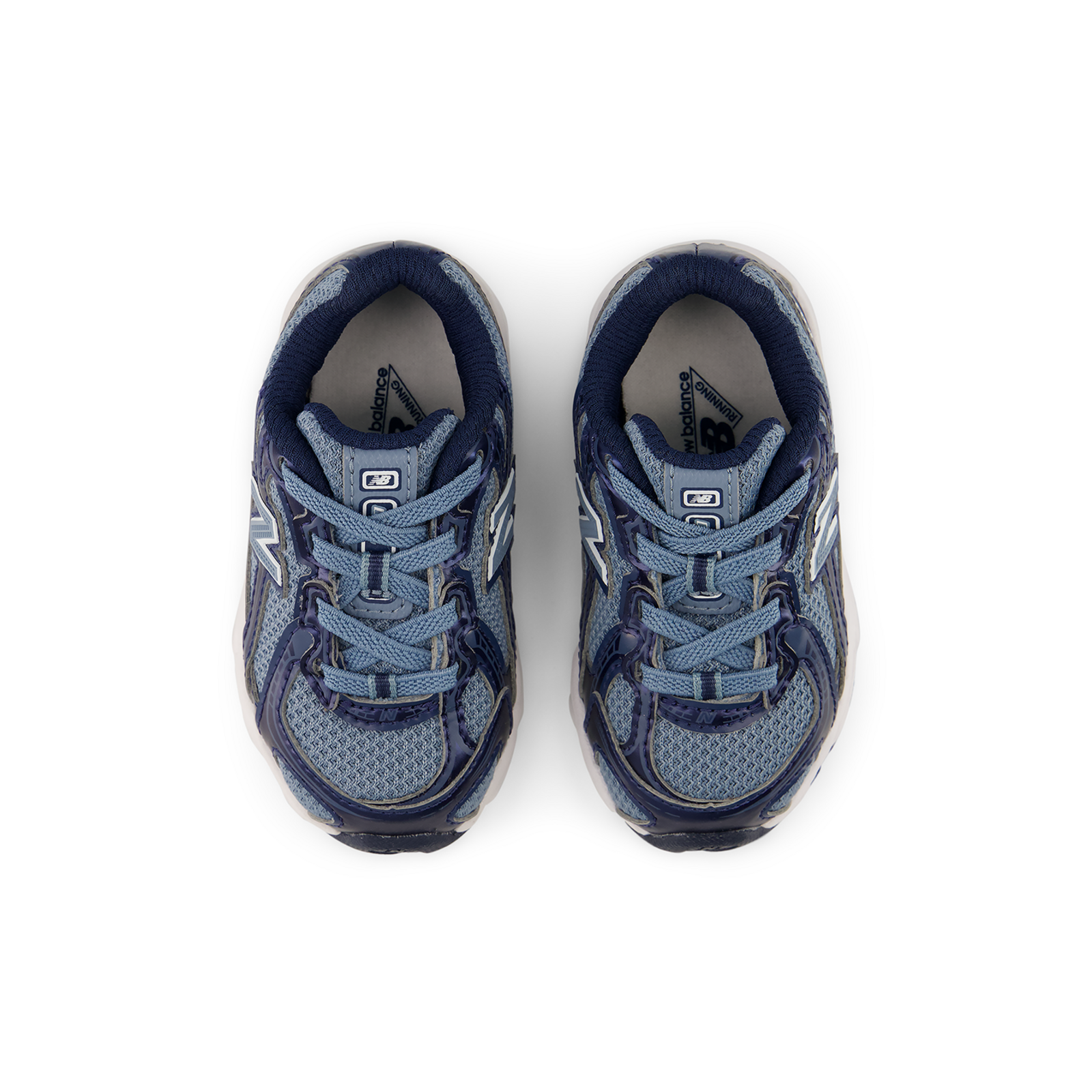 New Balance 740 Bungee Lace in BLAU