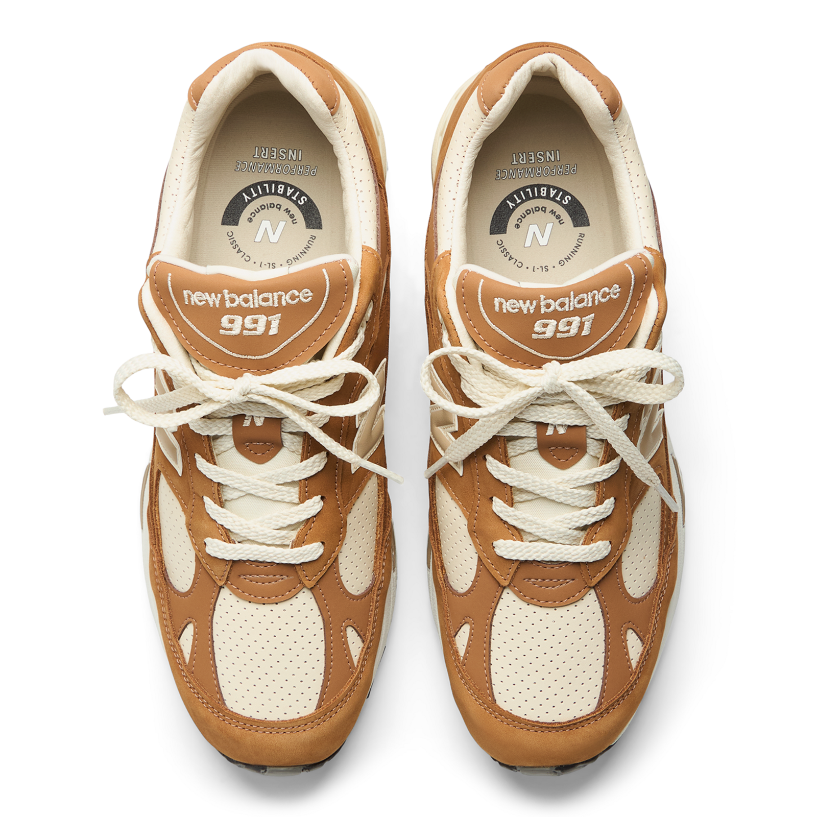 New Balance M 991 Made in UK v1 Freizeitschuhe in BRAUN