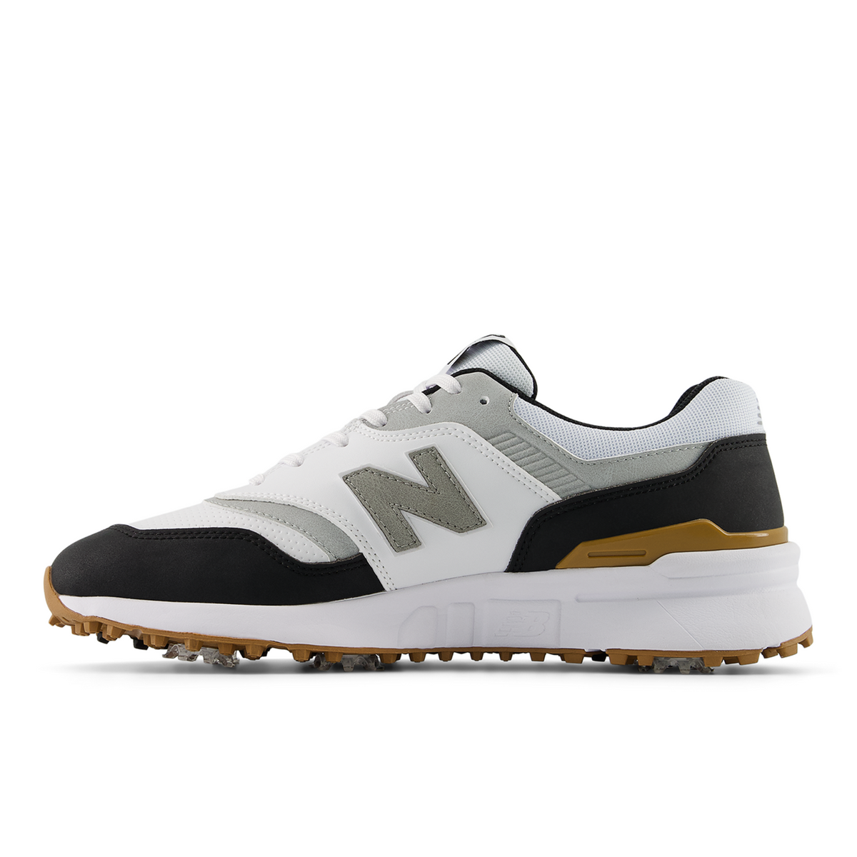 New Balance M 997 Golf Spiked in WEISS