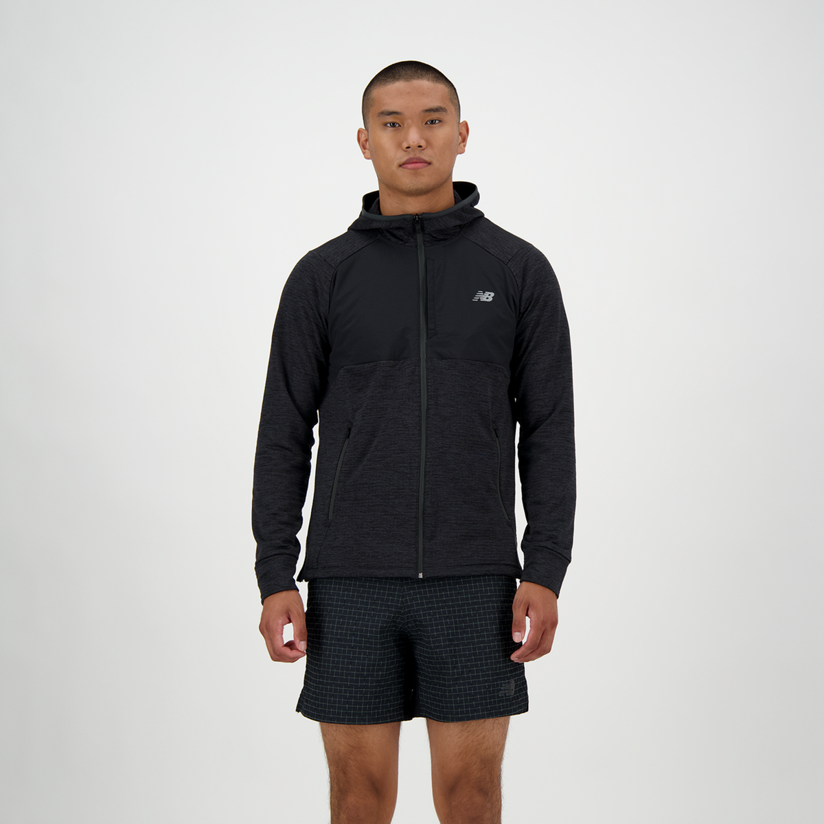 New Balance Heat Grid Hooded Full Zip in