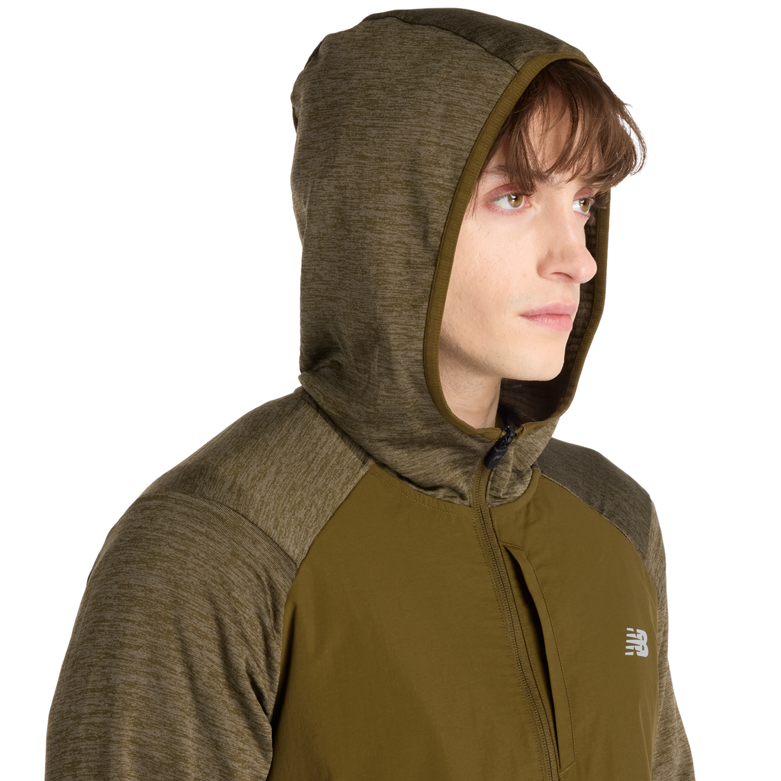 New Balance Heat Grid Hooded Full Zip in