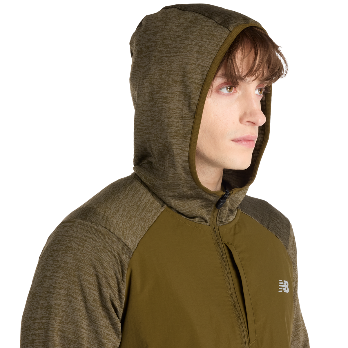 New Balance Heat Grid Hooded Full Zip in