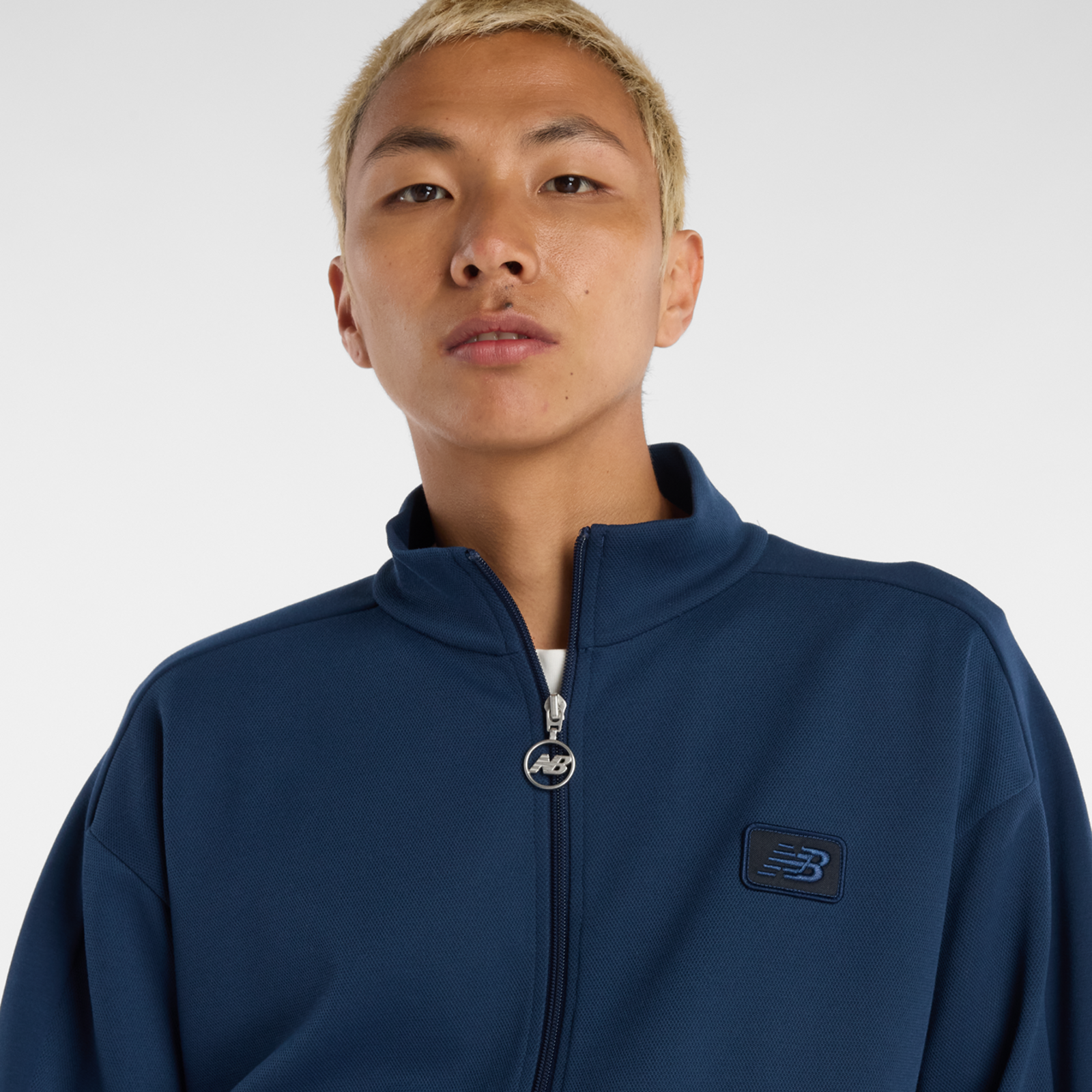 New Balance Post Season Pique Track Jacket in
