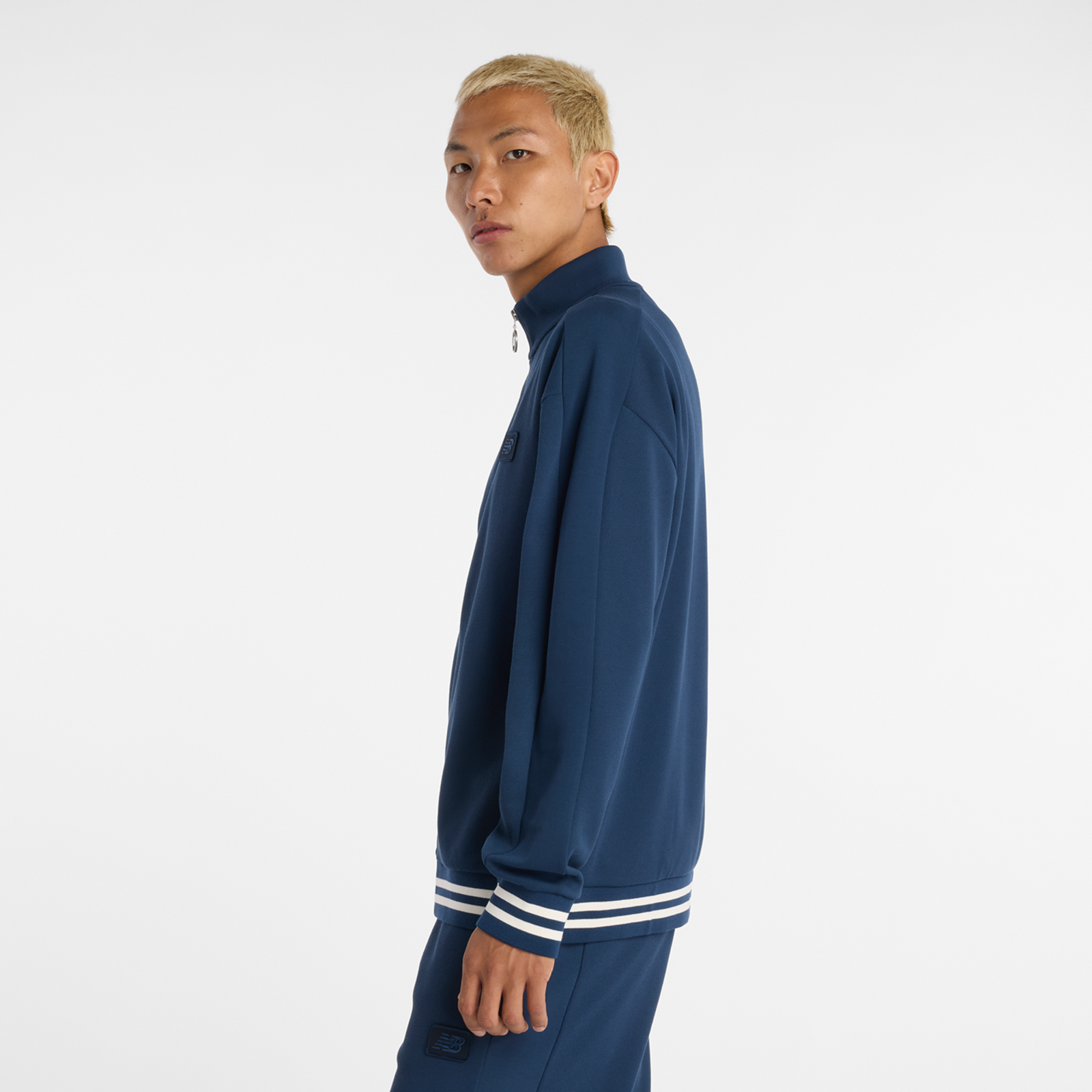 New Balance Post Season Pique Track Jacket in