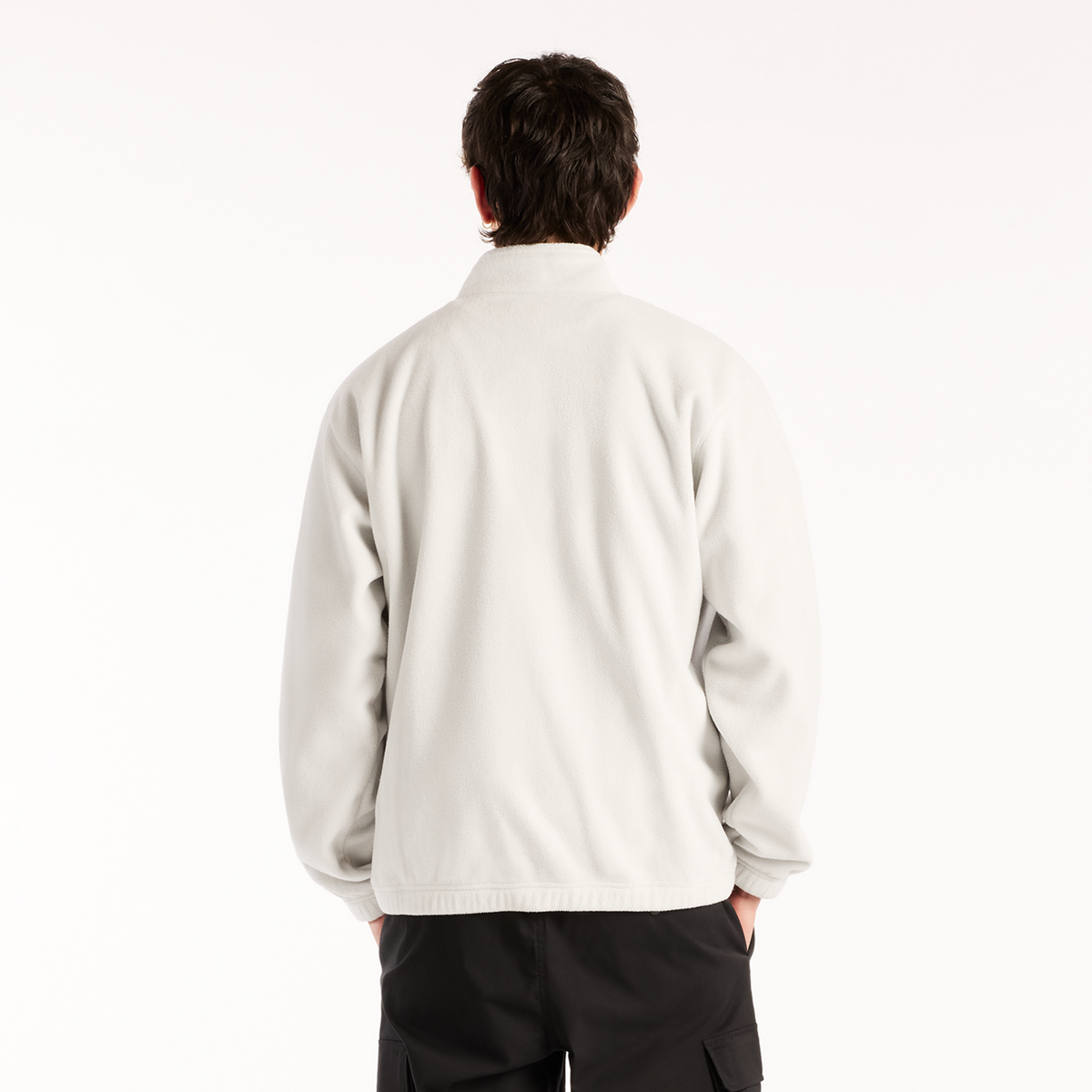 New Balance Polar Fleece Jacket in GRAU