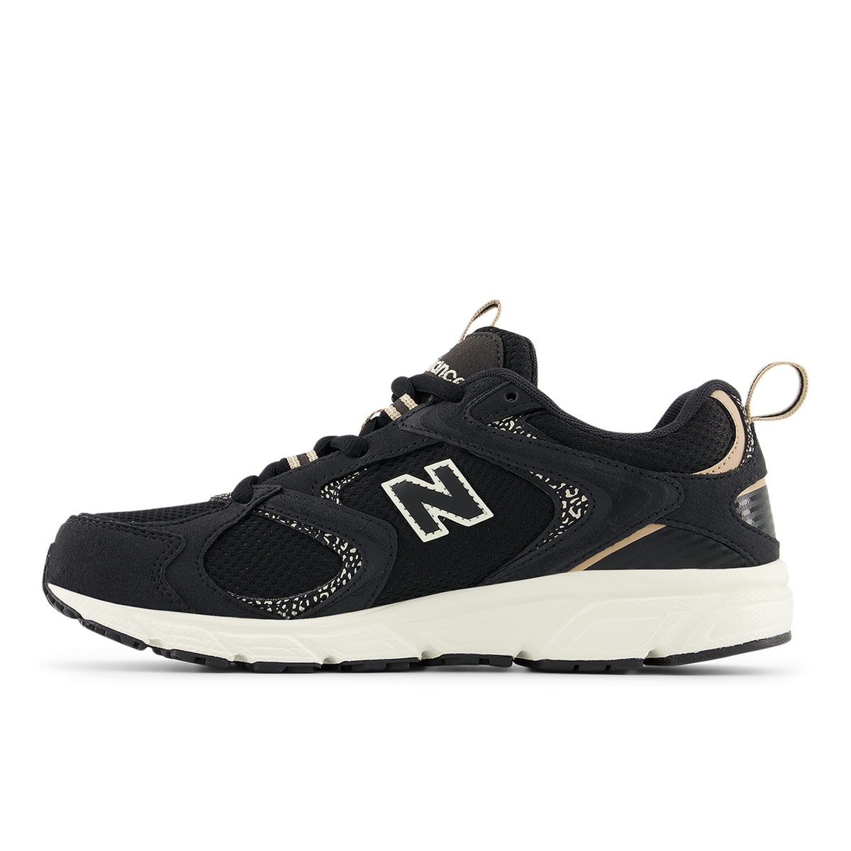 New Balance U 408 Animal Print in SCHWARZ