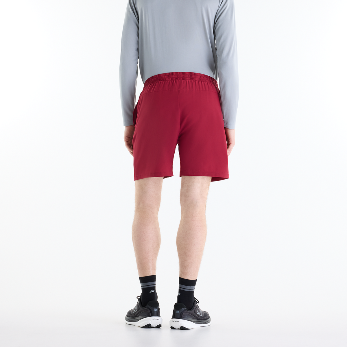New Balance Sport Essentials Short 7 Inch Brief in ROT