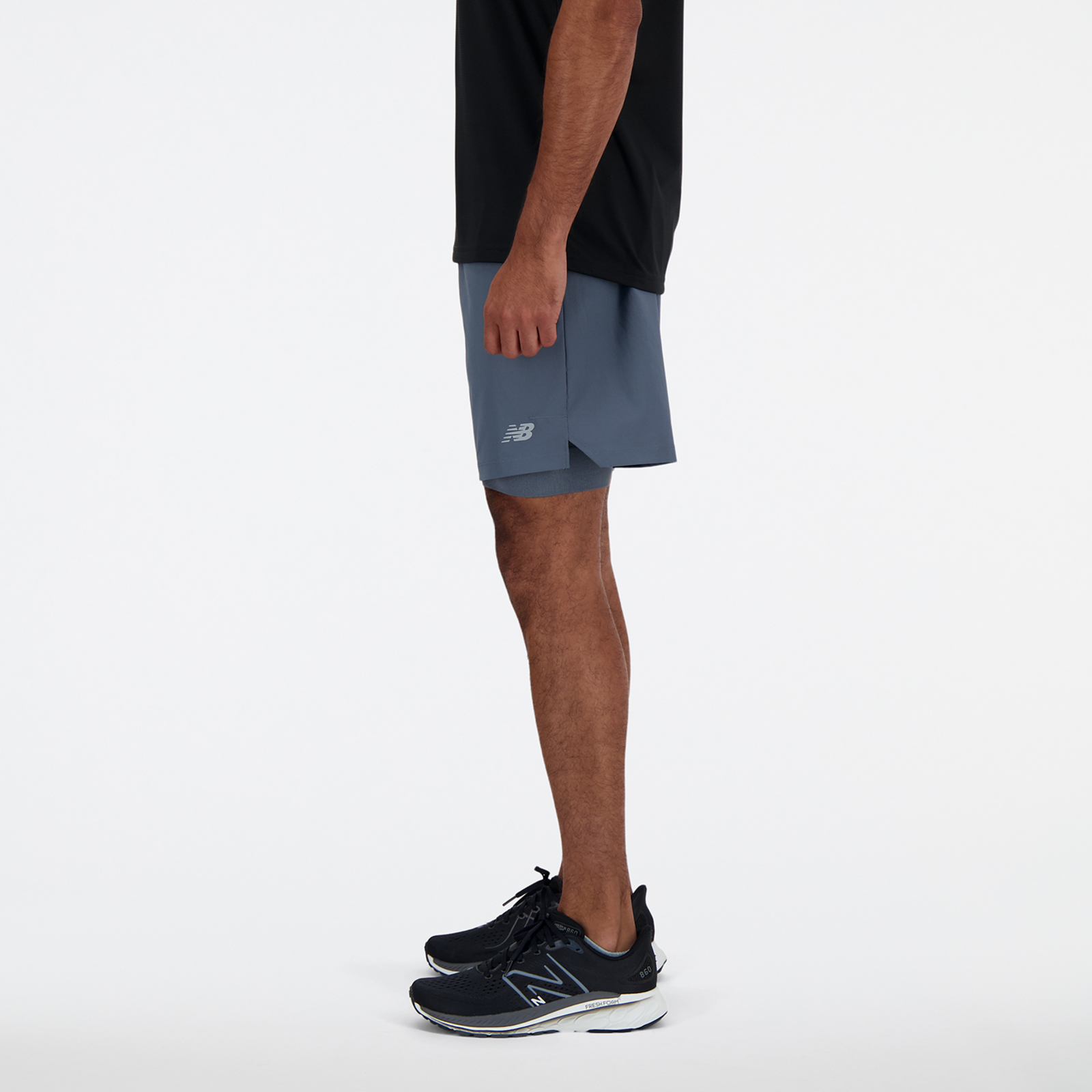 New Balance AC Seamless Short 7 Inch 2-in-1 in