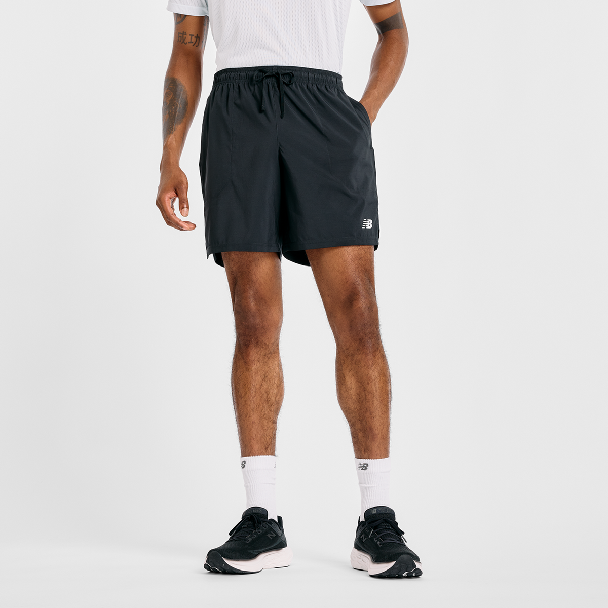 New Balance Sport Short 7" in SCHWARZ