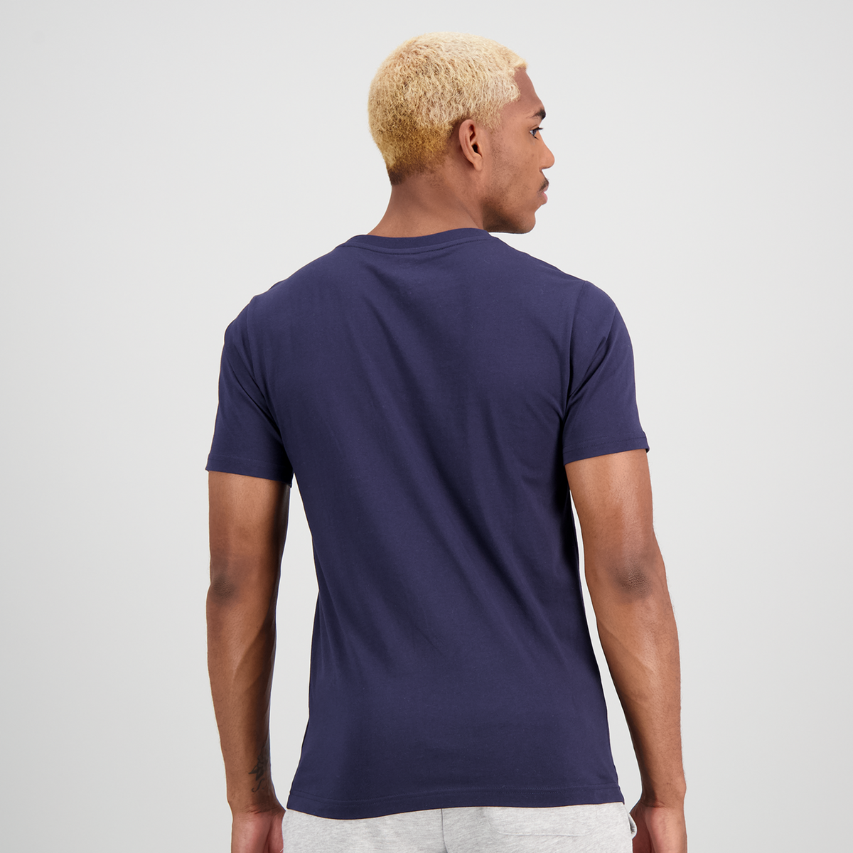 New Balance Essentials Stacked Logo Tee in