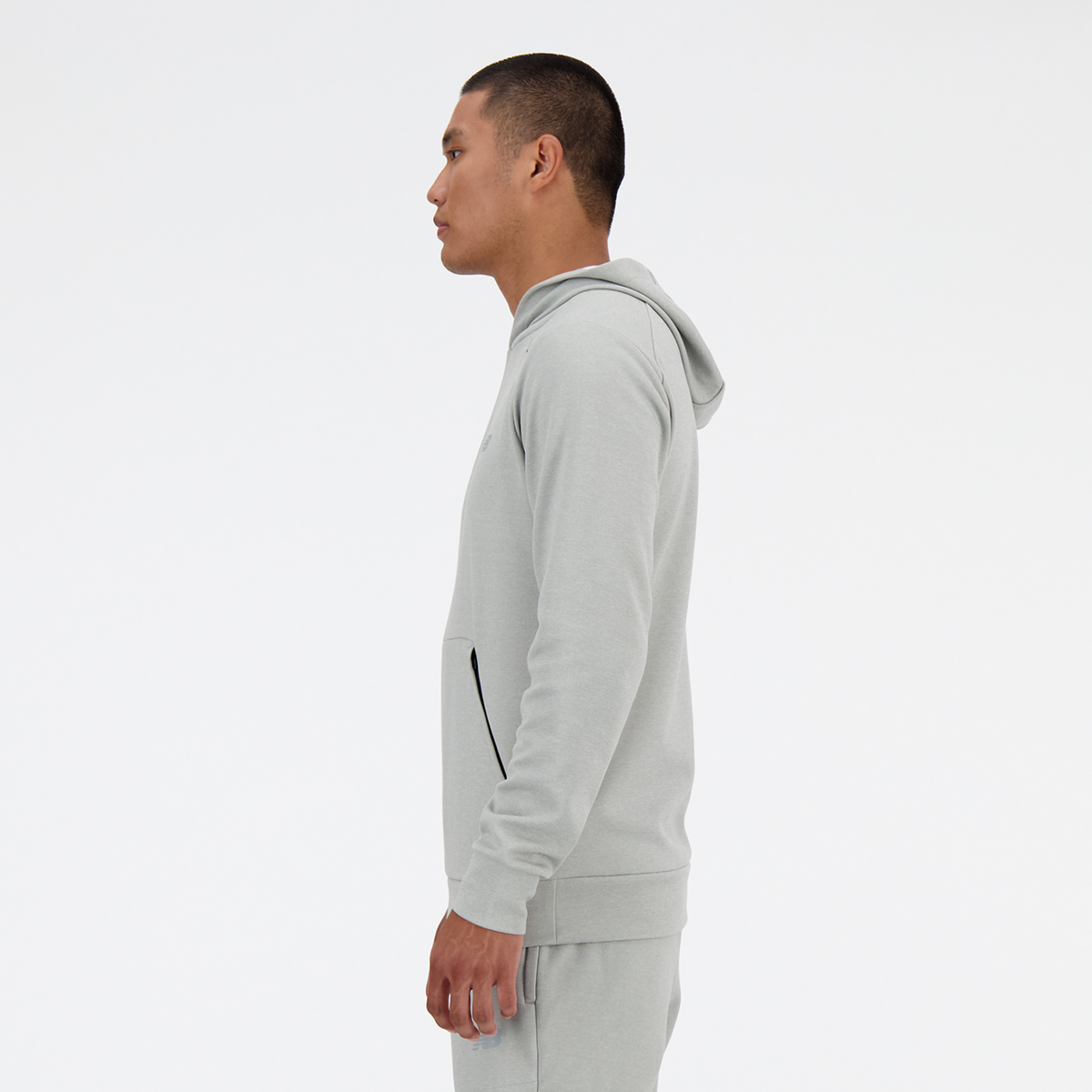 New Balance Tech Knit Pull Over Hoodie in