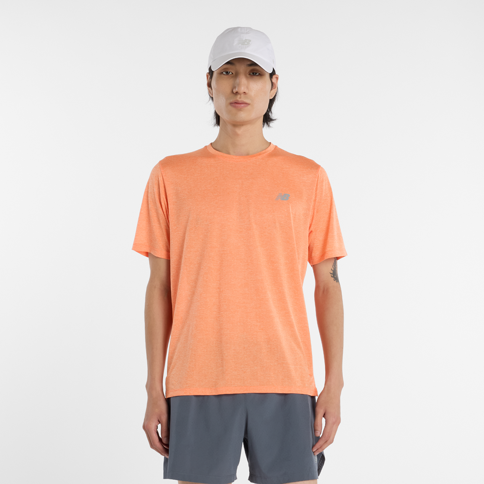 New Balance NB Athletics Run T-Shirt in