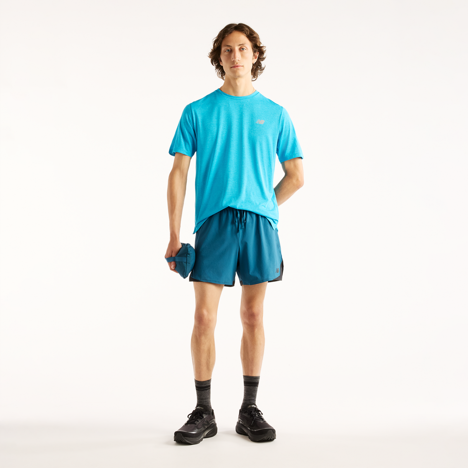 New Balance NB Athletics Run T-Shirt in