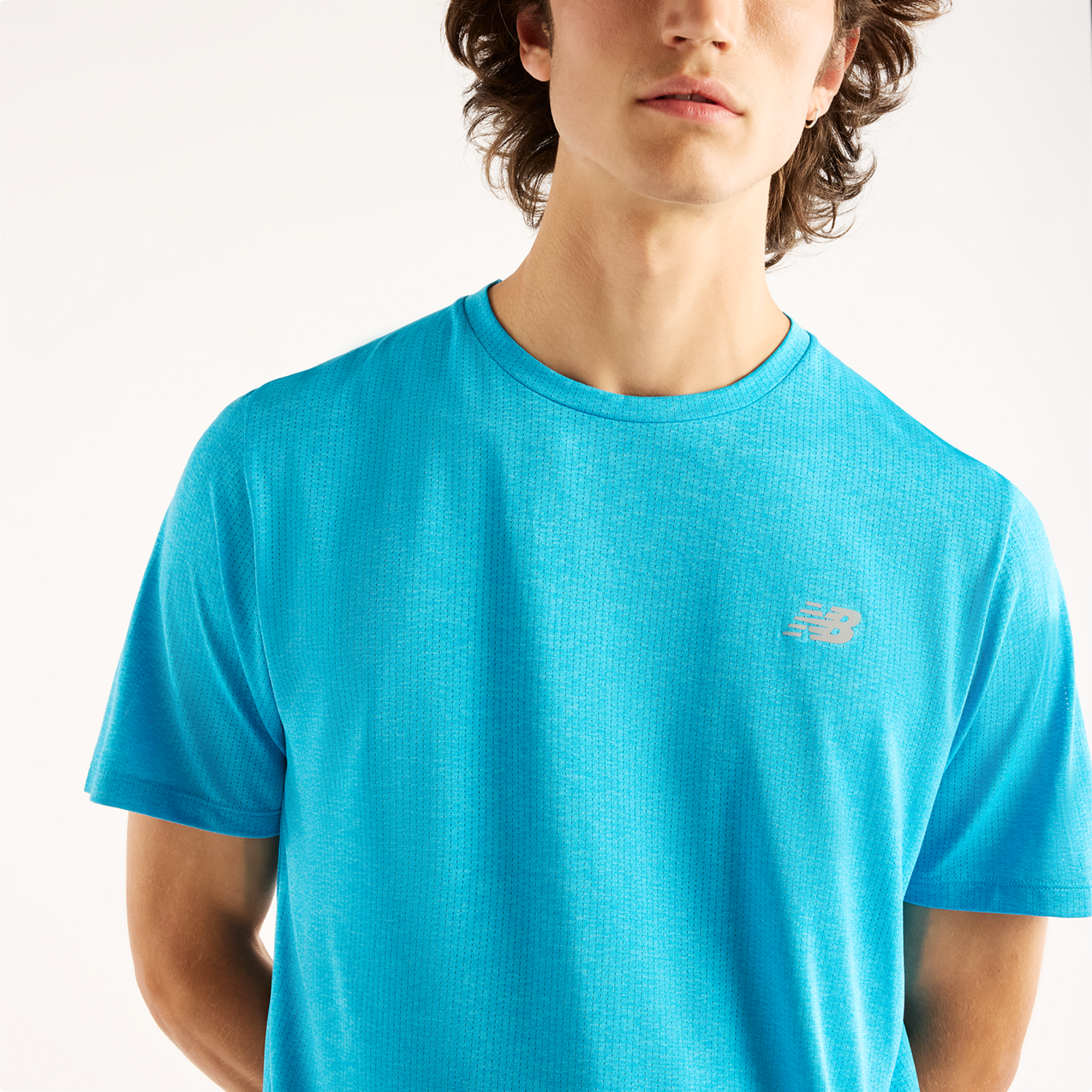 New Balance NB Athletics Run T-Shirt in