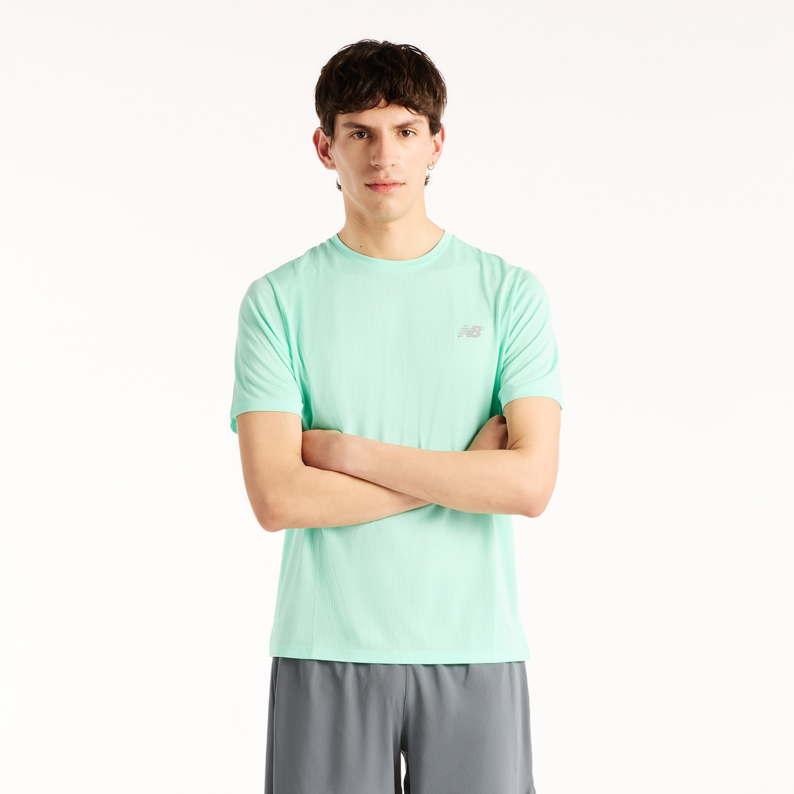 New Balance NB Athletics Run T-Shirt in