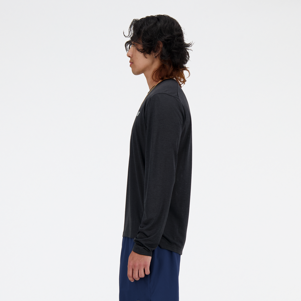 New Balance NB Athletics Run Long Sleeve T-Shirt in