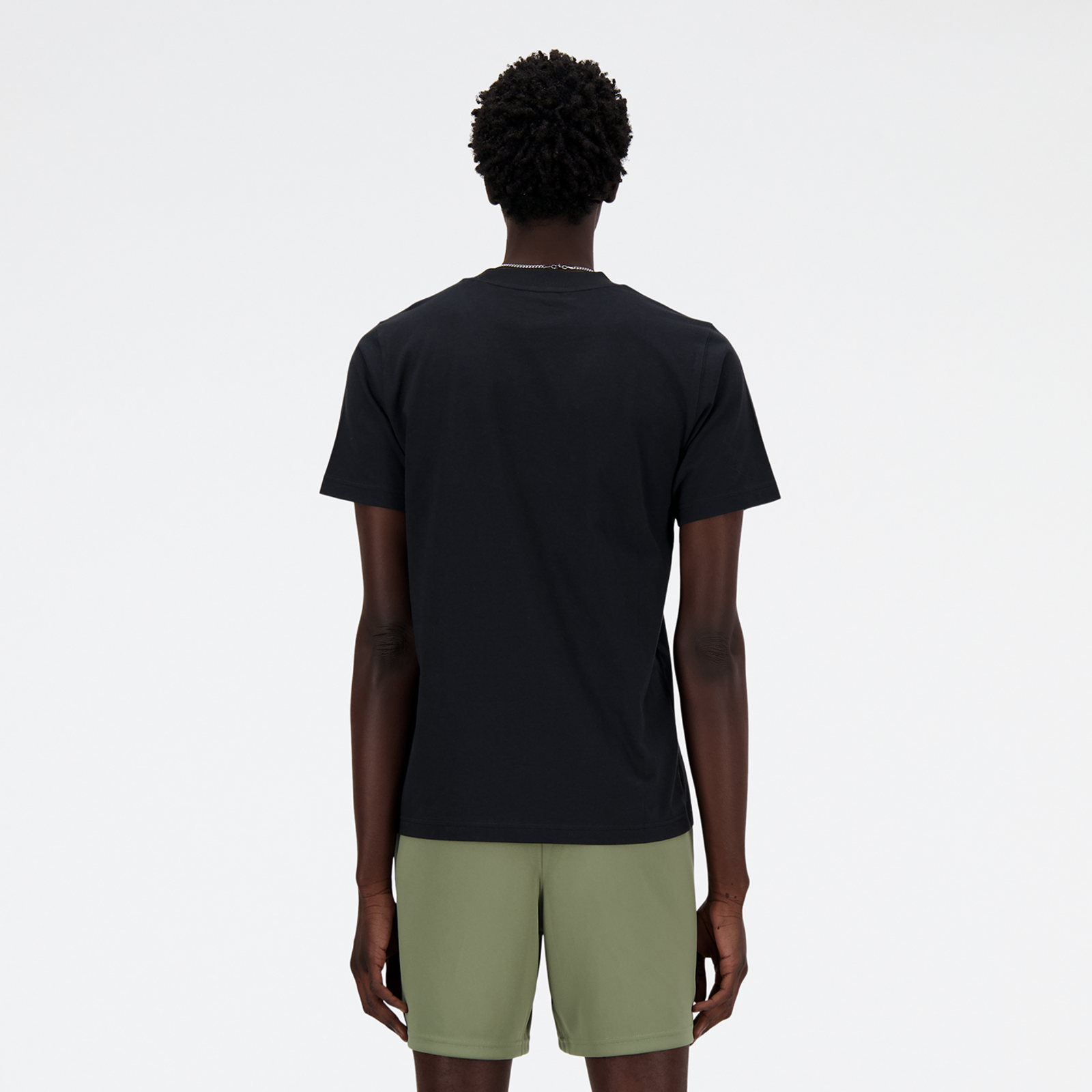 New Balance Sport Essentials Stacked Logo T-Shirt in