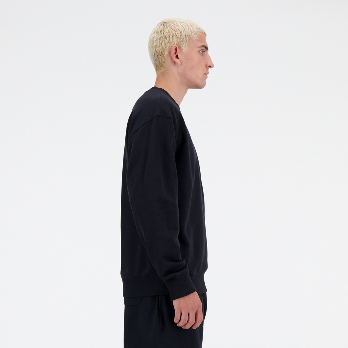 New Balance Sport Essentials Small Logo French Terry Crew in