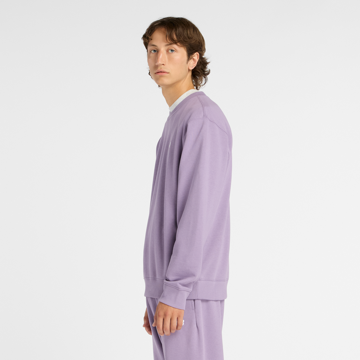 New Balance Sport Essentials Small Logo French Terry Crew in