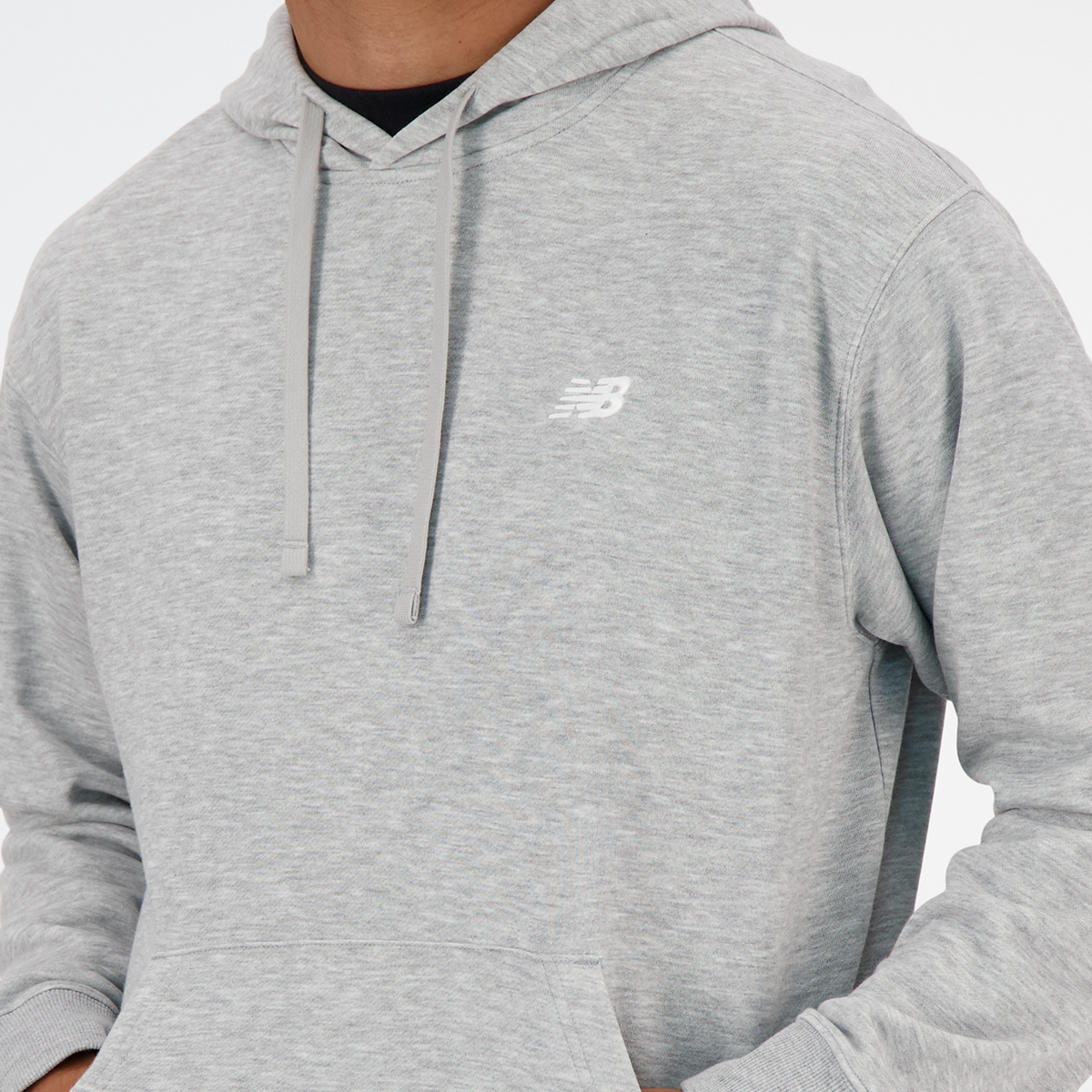 New Balance Sport Essentials Small Logo French Terry Hoodie in