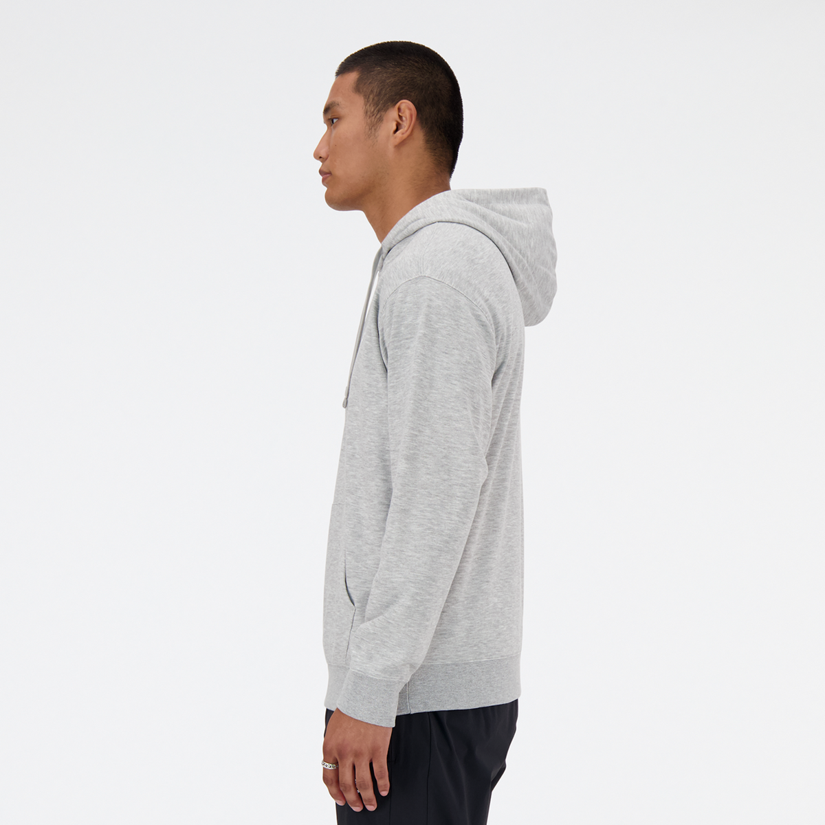 New Balance Sport Essentials Small Logo French Terry Hoodie in