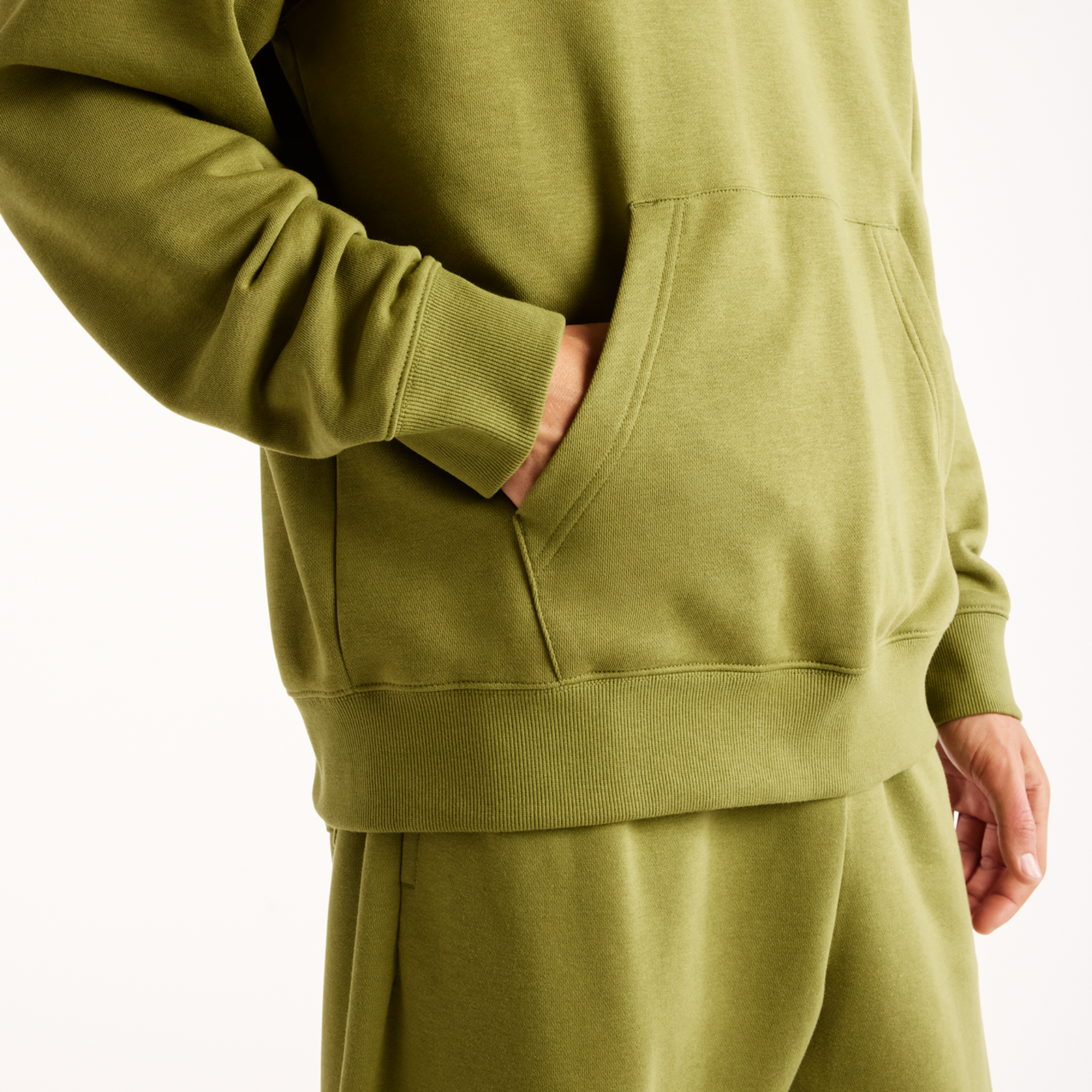 New Balance Sport Essentials Small Logo French Terry Hoodie in