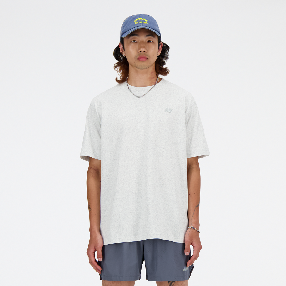 New Balance NB Athletics Cotton T-Shirt in