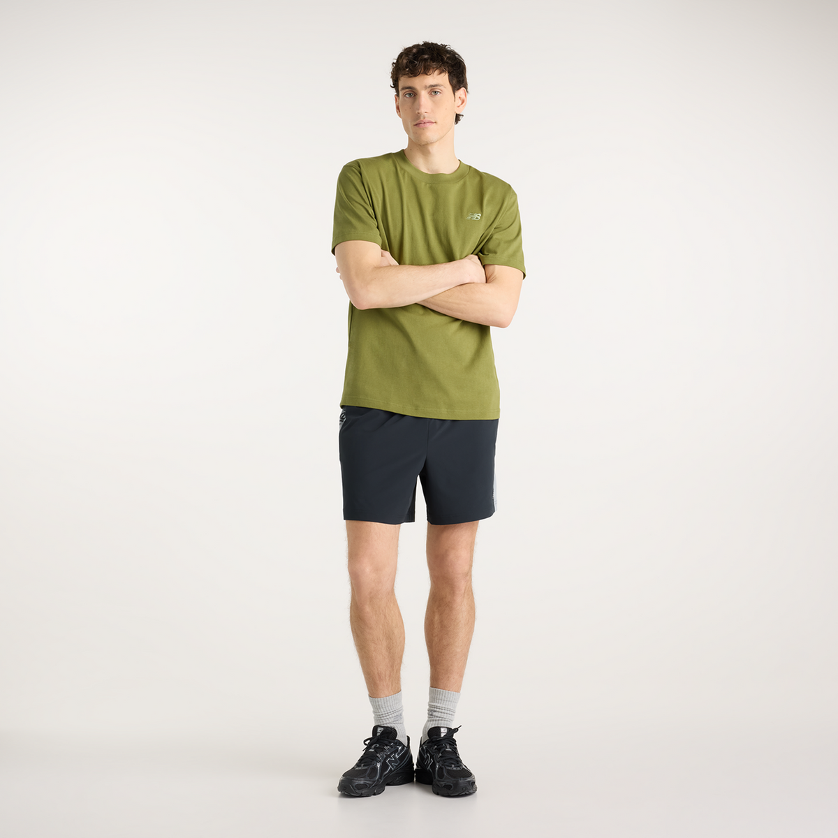 New Balance NB Athletics Cotton T-Shirt in