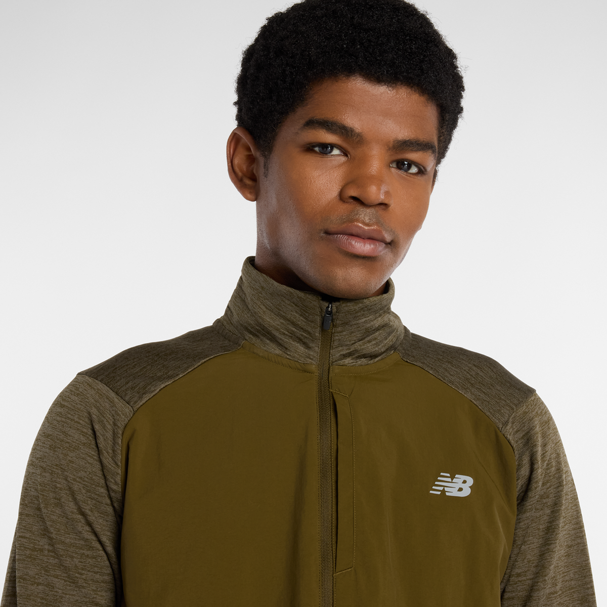 New Balance Athletics Heat Grid 1/2 Zip in