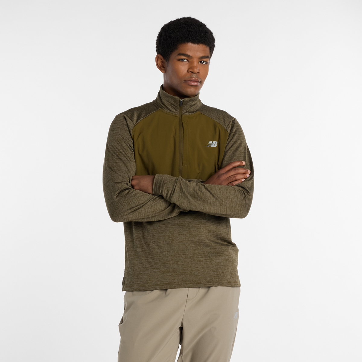 New Balance Athletics Heat Grid 1/2 Zip in