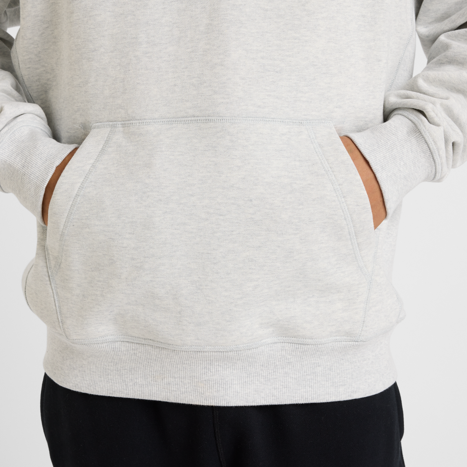 New Balance Athletics French Terry Logo Hoodie in
