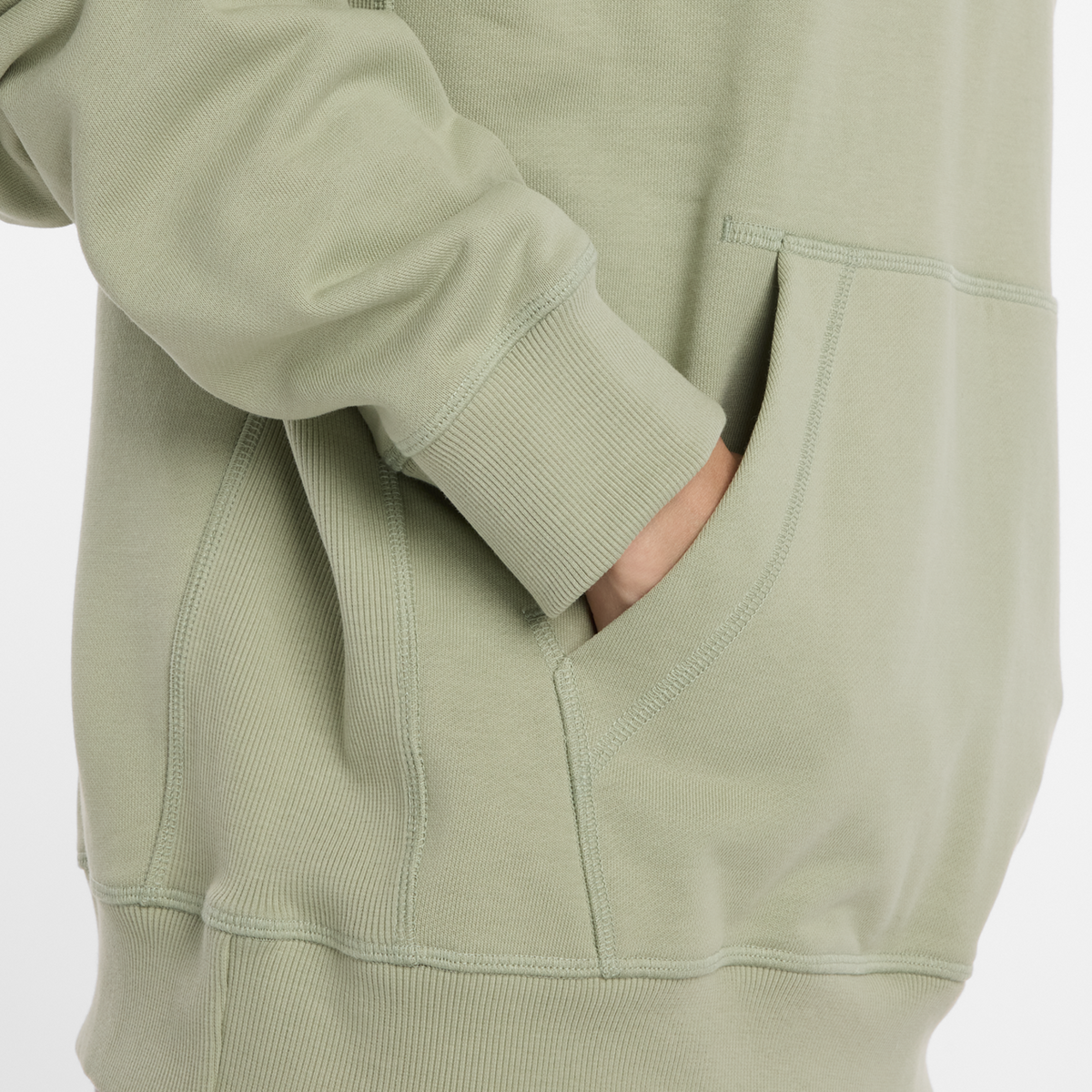 New Balance Athletics French Terry Logo Hoodie in