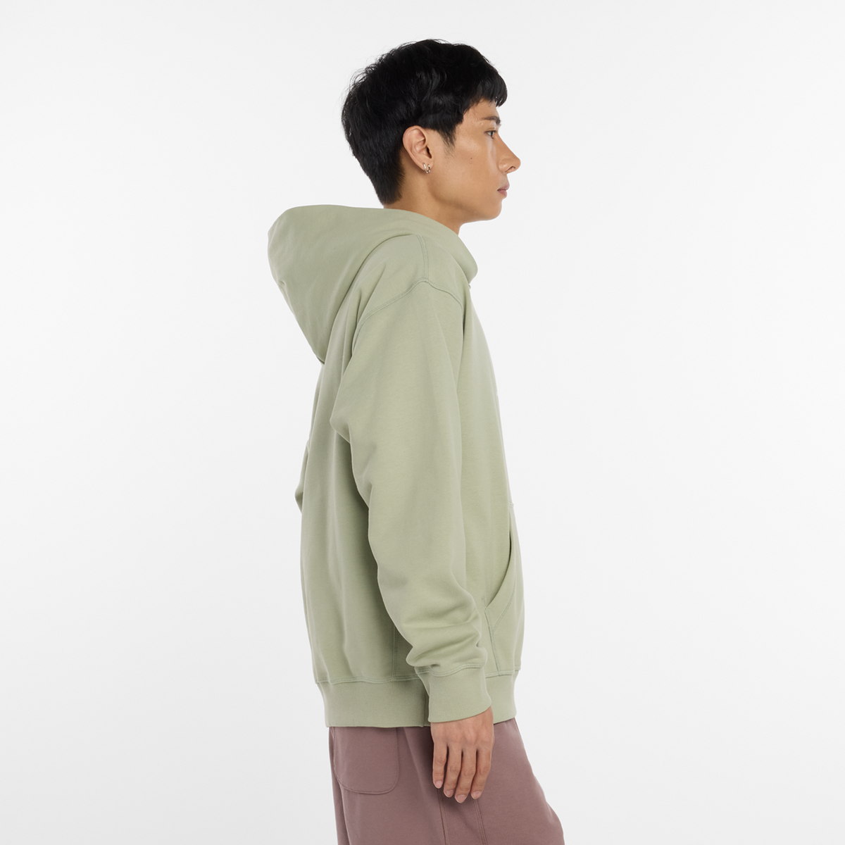 New Balance Athletics French Terry Logo Hoodie in