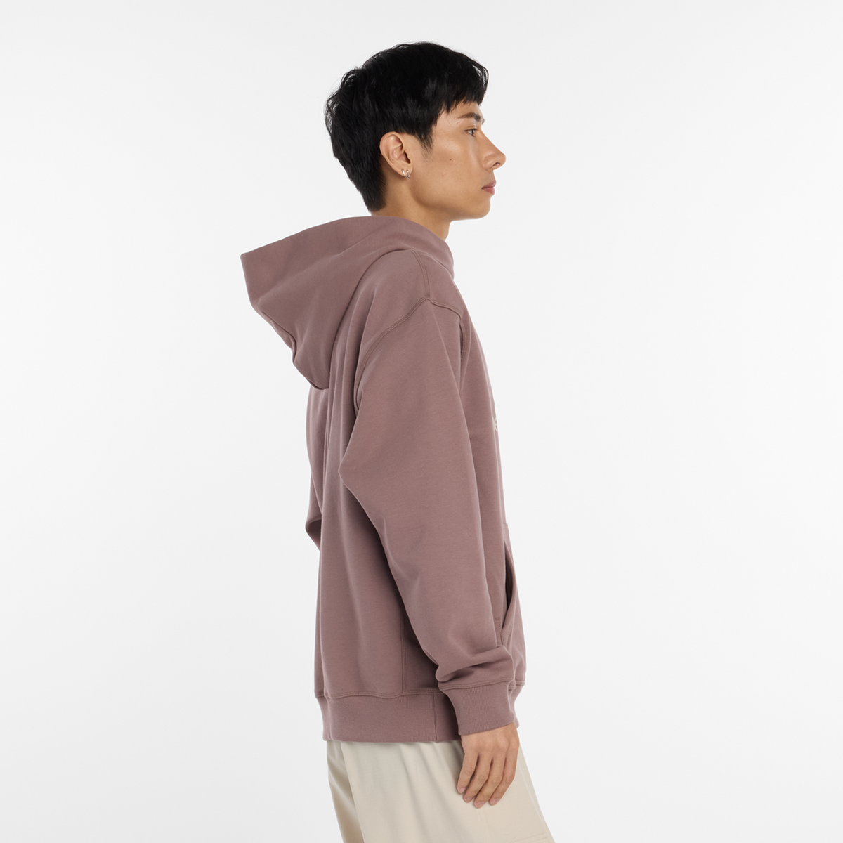 New Balance Athletics French Terry Logo Hoodie in